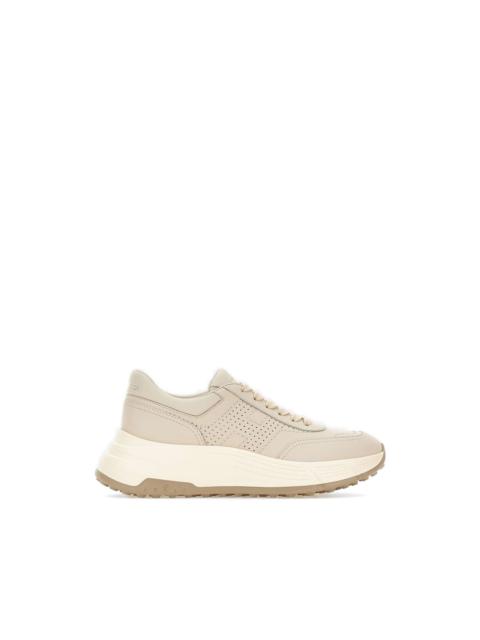 HOGAN H669 perforated platform sneakers