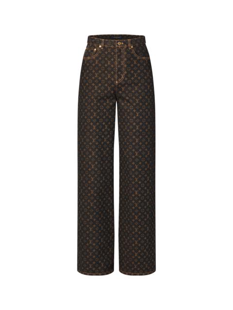 Louis Vuitton Monogram Straight-Cut Jeans