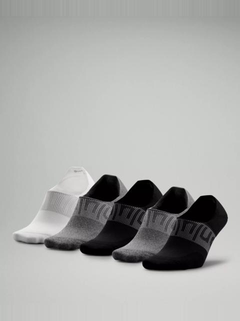 lululemon Men's Power Stride No-Show Socks with Active Grip *5 Pack