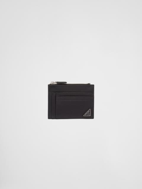 Prada Saffiano leather card holder