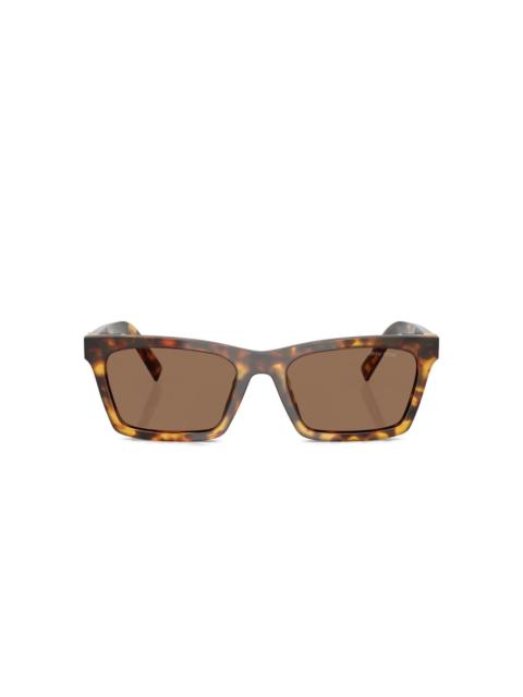 Miu Miu square-frame tortoiseshell sunglasses