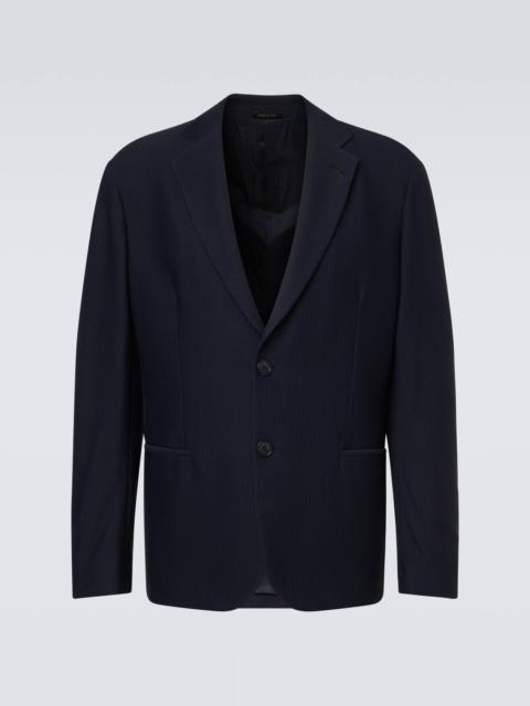 GIORGIO ARMANI Crêpe blazer