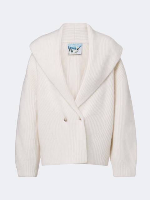 arch4 Lucille ribbed-knit cashmere cardigan