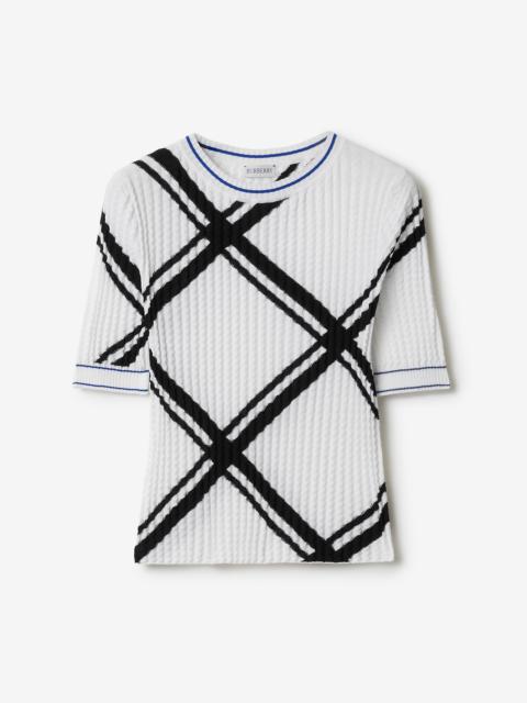 Burberry Check Cotton Top