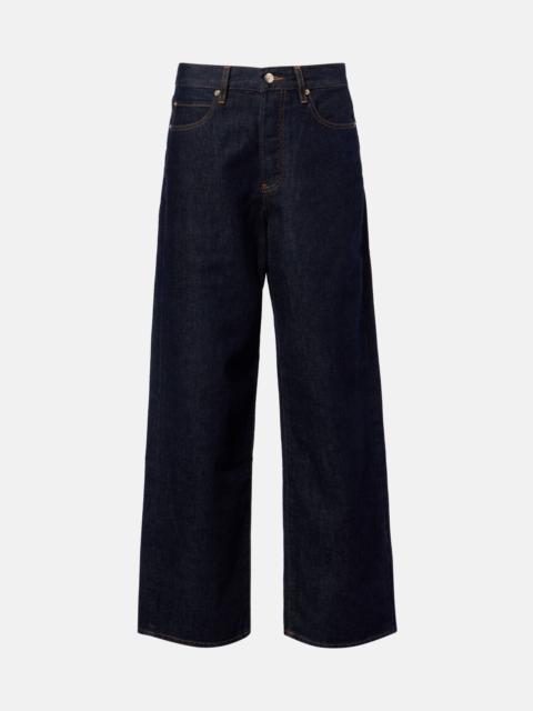 FRAME x Amelia Gray Detour wide-leg jeans