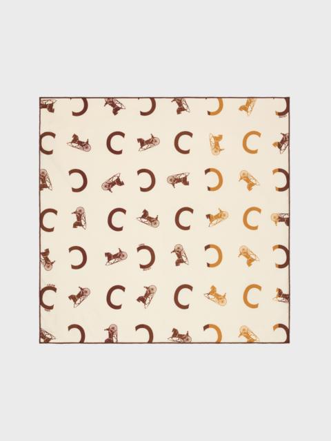 CELINE bandana IN silk twill