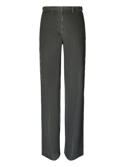 TORY BURCH corduroy low waist trousers