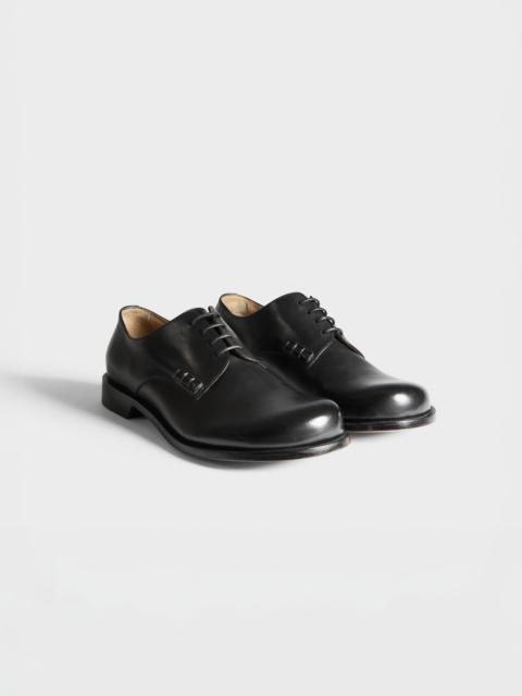 JW Anderson MENS LOAFER DERBY SHOE IN BLACK