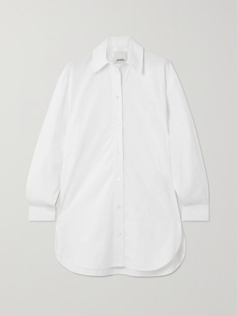 Isabel Marant Cylvany Cotton-poplin Shirt