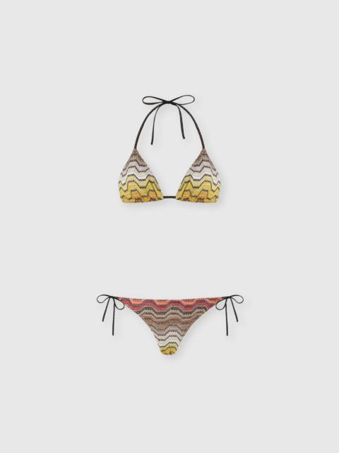 Missoni Bikini in viscose lamé blend