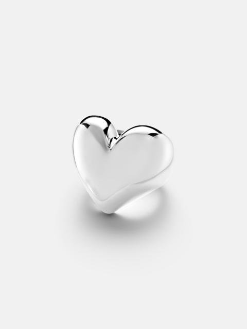 JENNIFER FISHER Puffy Heart silver-plated ring