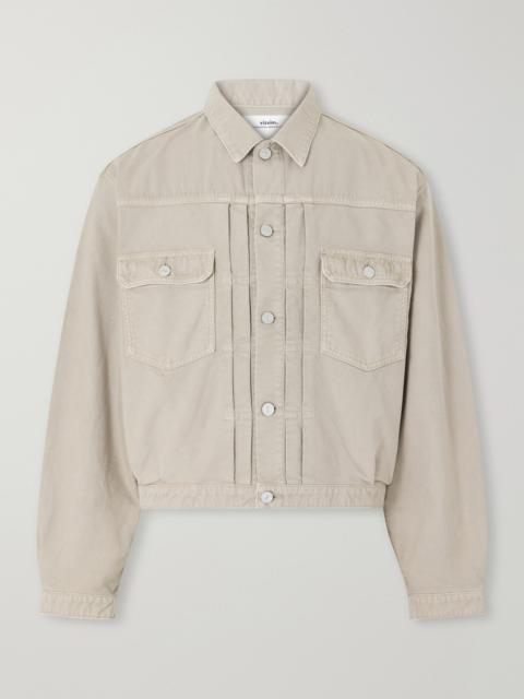 visvim 101XX Embroidered Garment-Dyed Corduroy Jacket