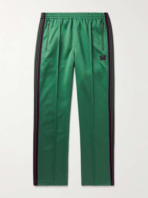 NEEDLES Straight-Leg Webbing-Trimmed Tech-Jersey Track Pants
