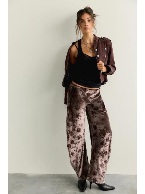 FREE PEOPLE Radiance Velvet Pull-On Pants