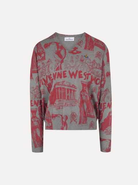 Vivienne Westwood JULIAN V-NECK JUMPER