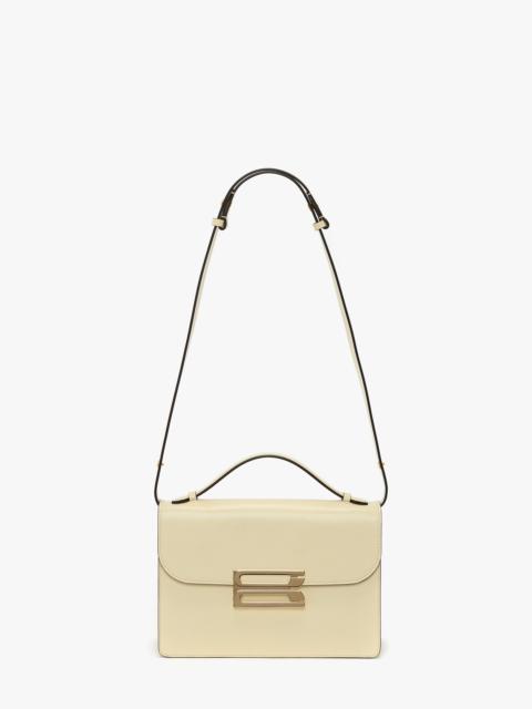 Victoria Beckham Dorian Bag In Ivory Smooth Leather