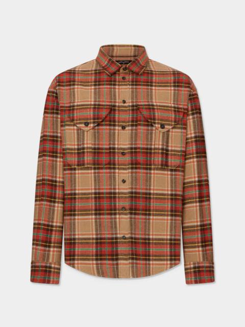 DSQUARED2 D2 COTTAGE MILITARY SHIRT