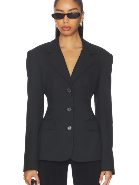 GUIZIO Fitted Waist Blazer