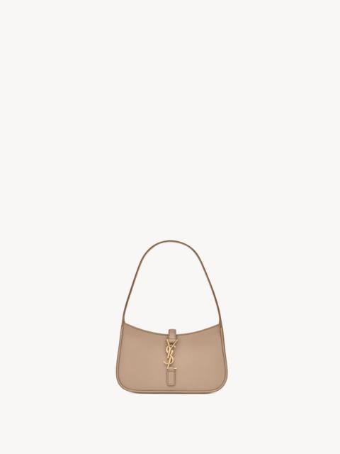 ハンドバッグ SAINT LAURENT CAPPUCCINO LEATHER MINI LE 5 A 7 HANDBAG SAINT LAURENT Saint Laurent Woman Cappuccino Leather Mini Le