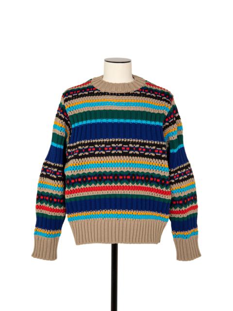sacai Mesh Knit Pullover