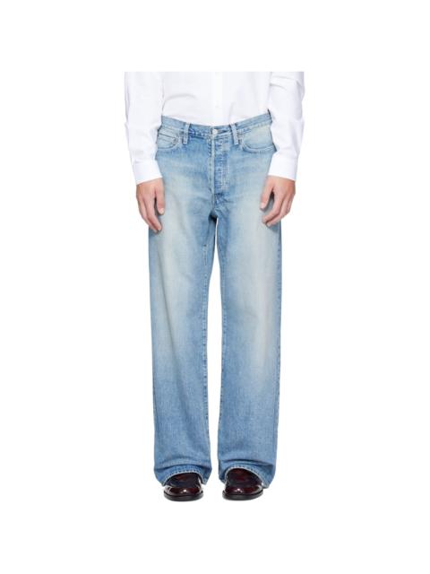 ssstein Blue Loose Jeans