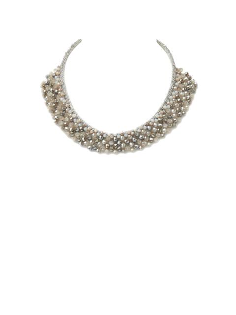 PESERICO beaded chain necklace