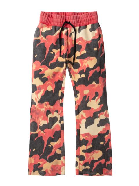 WHO DECIDES WAR FLAME CAMO SWEATPANT