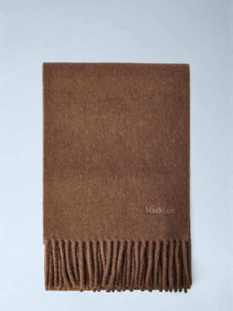 Max Mara Fringed Wool Scarf