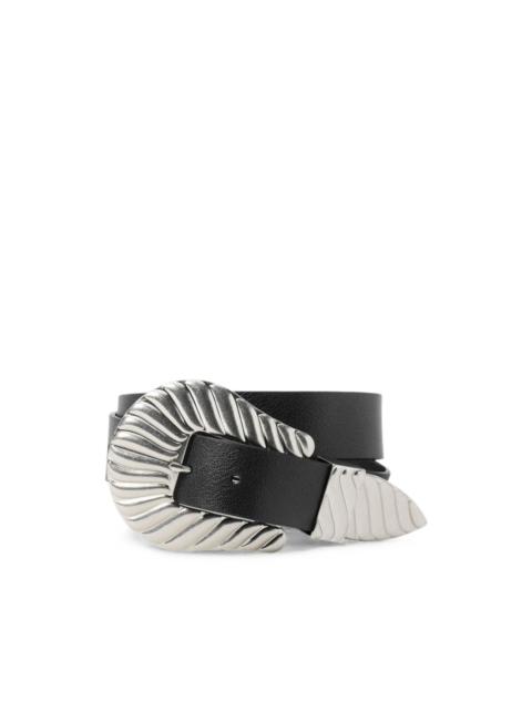 THE GREAT. x Stetson engraved-buckle belt
