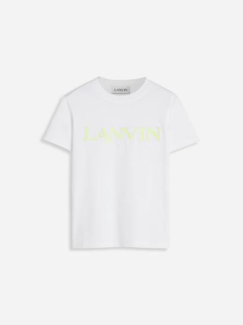 CLASSIC FIT LANVIN CURB TEE IN MERCERIZED COTTON