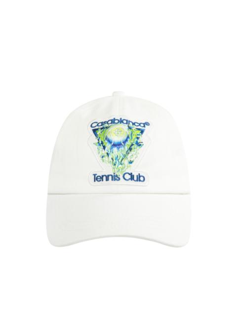 CASABLANCA FLAMING TENNIS BALL CAP