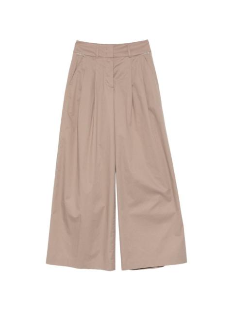 PESERICO pleated trousers