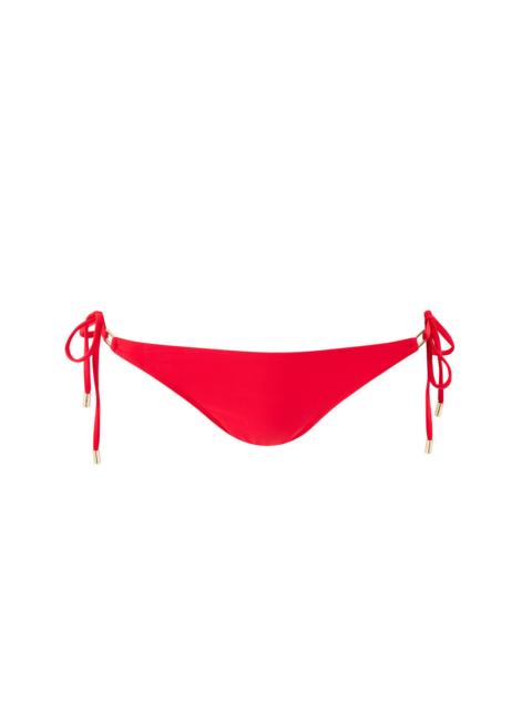MELISSA ODABASH CANCUN RED BIKINI BOTTOM