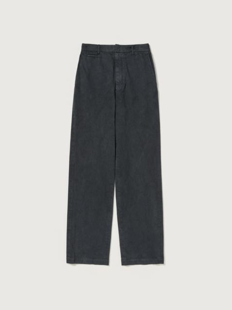 AURALEE GARMENT-DYED FINX CHINO PANTS