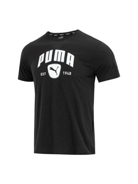 PUMA PUMA Performance Training Graphic Tee 'Black' 523743-01