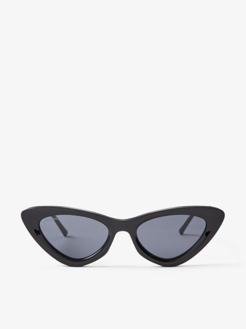 Addy
Black Cat Eye Sunglasses with Glitter