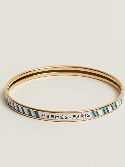 Hermès Droles de Zebres bangle