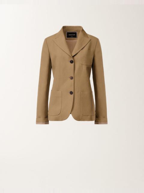FABIANA FILIPPI Jacket in fluid linen and viscose