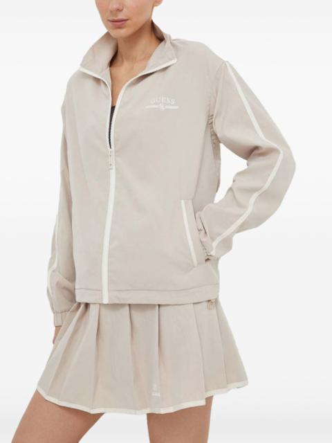 GUESS USA logo stripe jacket