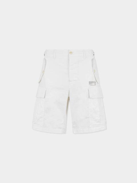 DSQUARED2 LIGHT COTTON UTILITY KAWAII SHORTS