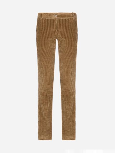 Dolce & Gabbana Corduroy bell-bottom pants