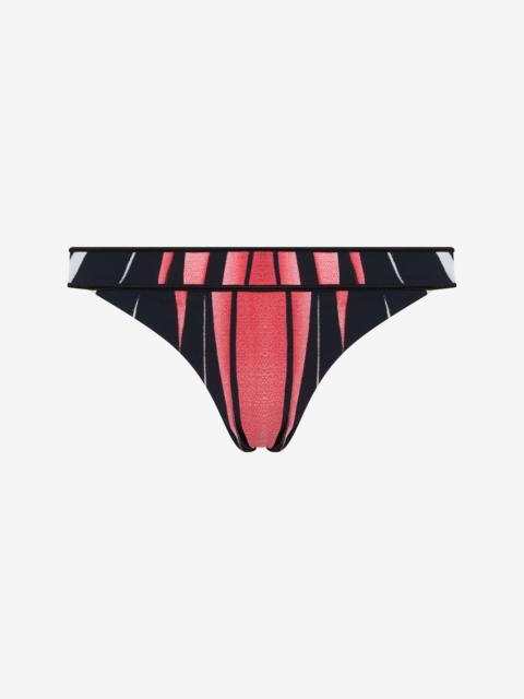 Roberto Cavalli Ray Of Paradise Print Swimsuit Bikini Bottom