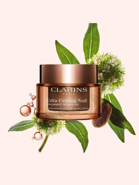 CLARINS Extra-Firming Night Refillable Moisturizer with Collagen Polypeptide + Niacinamide, Dry Skin