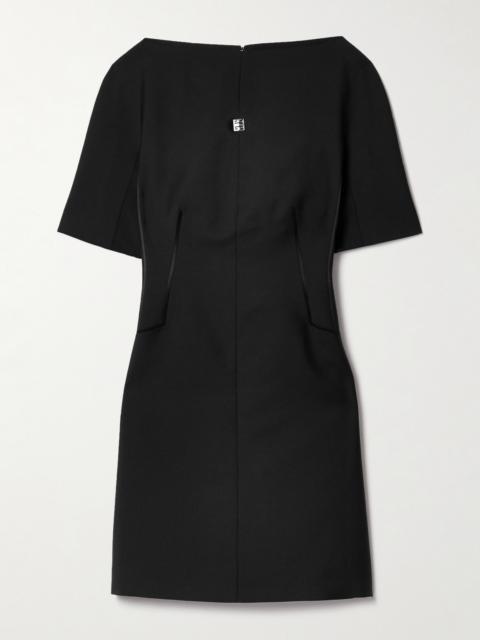 Givenchy Embellished Wool And Mohair-blend Mini Dress