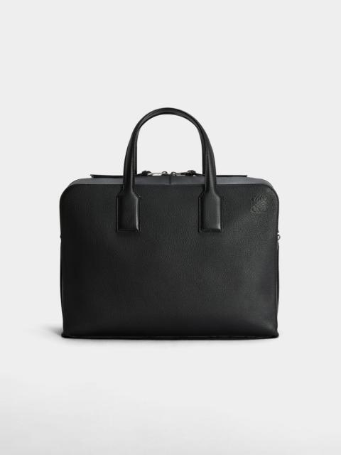Loewe Men's Goya Thin Leather Briefcase Bag