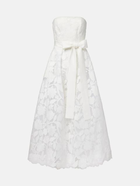 ELIE SAAB Bridal embroidered tulle gown