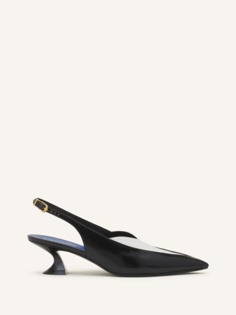 Lanvin SERENADE SLINGBACK IN LEATHER
