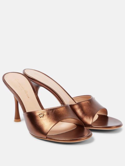 Gianvito Rossi Leather mules