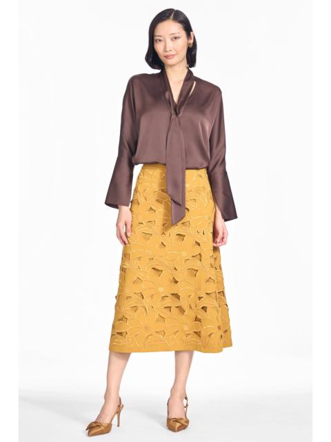 SACHIN & BABI RYDER TOP - GANACHE