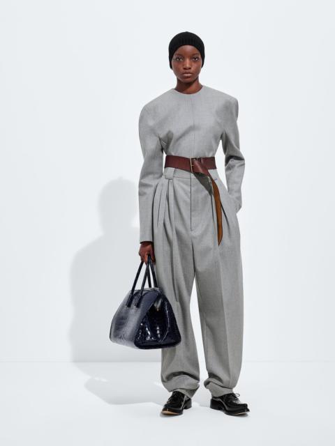 Bottega Veneta Compact Wool Flannel Pants